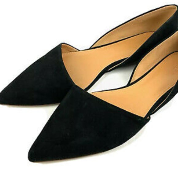 J. Crew Zoe suede d'Orsay flats in Black Size Size 7 $89.50
Item F5310